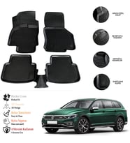Vw Passat B8 2021 3D Havuzlu Paspas OTL