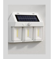 3 in 1 Solar Duvar Lambası – IP65 Su Geçirmez, Hareket Sensörlü