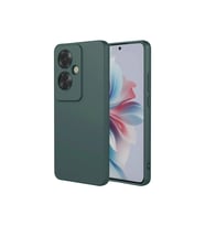 Reno 11F Kılıf First Silikon - Koyu Yeşil