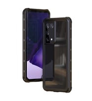 Samsung Galaxy S21 Ultra Uyumlu Kılıf 1-1 Su Geçirmez Kılıf (Siyah)