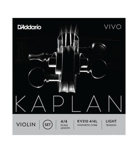 Daddario KV310L Keman Tel Seti  Kaplan Vivo, Light, 4/4