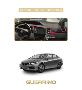 HONDA CIVIC FB7 2011-2015TORPİDO KORUMA HALISI BEJ KENAR