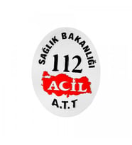 Sağlık Bakanlığı Att Personeli Cüzdan Rozeti (Beyaz)