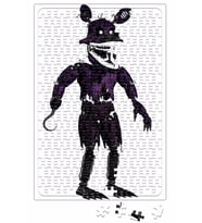 Shadow Nightmare Foxy Puzzle 240 Parça Yapboz