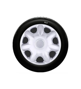 Fiat Uyumlu 14 Inc Kırılmaz SKS Jant Kapağı 1 Takım 4 Adet No:218