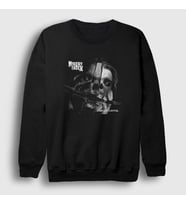 Presmono Unisex Siyah Complete Control Metal Misery Index Sweatshirt 474131tt