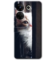 Tecno Camon 20 Pro 5G Kılıf HD Desen Baskılı Kılıf - Kedi Bakışı