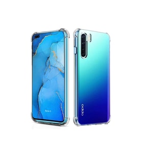Oppo Reno 3 Şeffaf Tank Silikon Kapak