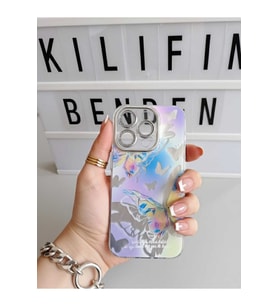 İphone 16 Pro Max Kelebek Desen Kılıf Modeli
