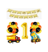 Inşaat Temalı Doğum Günü Balon Set