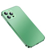 Uyumlu Model Apple iPhone 13 Pro Kılıf Slim 13serisi Orijinal Renk Kapak (Yeşil)