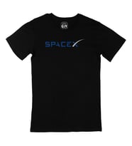 Spacex Siyah Tişört