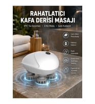 Derin Masaj Sağlayan Elektrikli Kafa Masaj Aleti, Rahatlık ve Konfor Sunar