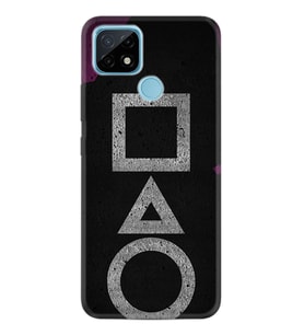Realme C11 C21 C21Y C25Y C11 2021 Kılıf Desemli Silikon Game Begin 1799