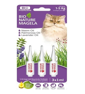 Bio Pet Active Kedi Tüy ve Deri Bakım Damlası 1-5 kg