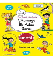 Okumaya İlk Adım Serisi Anetil Düz Yazı (10 )