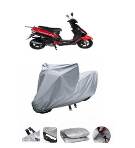 Arora AR 50-10 Toros  Gri Motosiklet Brandası ARKA ÇANTA UYUMLU DEĞİLDİR