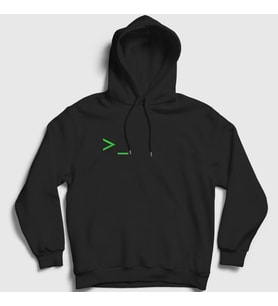 Presmono Unisex Siyah Console Film The Matrix Kapüşonlu Sweatshirt 253627tt