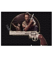 The Walking Dead Rick Siyah Zemin Puzzle 240 Parça Yapboz