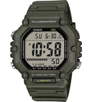 Casio AE-1600HX-3AVDF Dijital Ekran 10 Atm Suya Dayanıklı Yeşil Renk Erkek Kol Saati