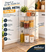 Köşe Rafı 3 Bölmeli Banyo KÖŞE RAFI Mutfak KÖŞE RAFI Balkon Köşe Rafı Çok Amaçlı Organizer Raf
