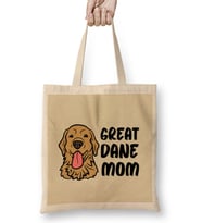 Funny Dog Lover Gift For Women Men Bez Çanta Uzun Saplı