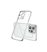 Apple iPhone 13 Pro Uyumlu Kılıf Zore Mat Gbox Kapak (Gümüş)