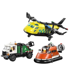LEGO City Uçak, Servis Kamyonu ve Hoverkraft Karışımı 60505