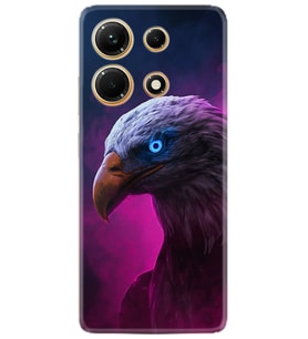 Infınix Note 30 Kılıf Silikon Desen Özel Seri Kartal 1622