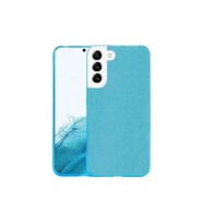 Samsung Galaxy S22 Plus Uyumlu Kılıf Zore Shining Silikon (Mavi)