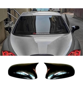 Seat Leon Mk2 Batman Yarasa Ayna Kapağı Piona Black ABS 2005-2008