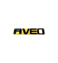 CHEVROLET Aveo Bagaj Yazısı Siyah 115mm-23mm 2004-2011 96462533