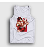 Presmono Unisex Beyaz Strong V2 Anime Hanma Baki Atlet 319233tt