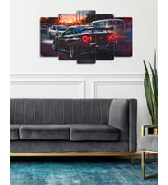 Nissan Skyline GT-R R34 - 5 Parçalı Araba Tablo
