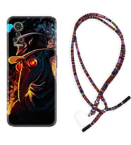General Mobile GM 21 Pro GM 22 Pro Plus Kılıf Boyun Asklı Rasta Silikon Karga 1616