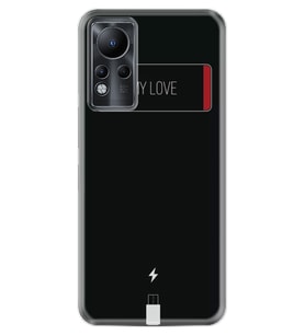 INFINIX Note 11 Pro Note 10 Hot 9 Play Kılıf Desemli Silikon My Love 1402