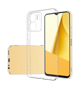 Kvy Vivo Y16 Kamera Korumalı Süper Silikon Kılıf