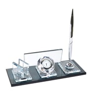 Kristal Silver Masa İsimliği-istenilen yazıyla (Gümüş)