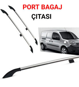 KANGOO GRİ PORTBAGAJ TAVAN ÇİTASI UZUN ŞASE 2008 2009 2010 2011 2012 2013 2014 2015 2016 2017 2018 2019 2020 2021