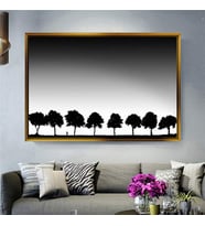 Altın Çerçeveli dekoratif tablo l226 (Gold)