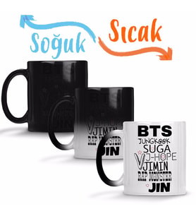 Bts Sihirli Kupa Bardak Porselen