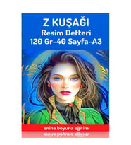 Z Kuşağı Resim Defteri (A3 Resim Defteri)