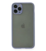 Newface Apple iPhone 11 Pro Kılıf Montreal Silikon Kapak - Gri