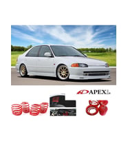honda civic 1992.1994 sedan apexi 4.5 cm ön arka spor yay