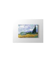 Vincent Van Gogh - Oat Field With Cypress Tablo - 106020 - 40x60 Cm