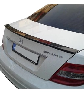 Mercedes W204 Uyumlu C180 Spoiler (Fiber)