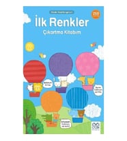 İlk Renkler Çıkartma Kitabım