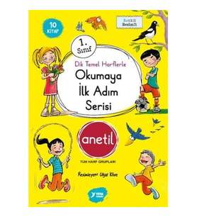 YUVA - OKUMAYA İLK ADIM SERİSİ - ANETİL DÜZ YAZI (10 KİTAP)