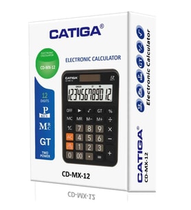 Catiga CD-MX12 Masaüstü 12 Hane Hesap Makinesi
