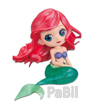 Q Posket Disney Prenses Aksiyon Figür 10 X 12 cm - Küçük Deniz Kızı - Ariel